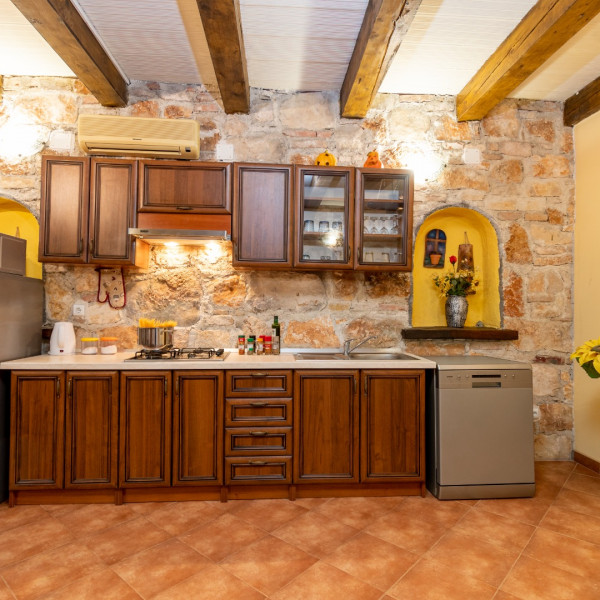 Kitchen, Apartments Lost Paradise, Apartments Lost Paradise Rovinj in seclusion with a pool, Istria, Croatia Rovinjsko Selo